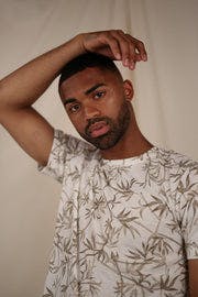 Cruiz Tee - White AOP
